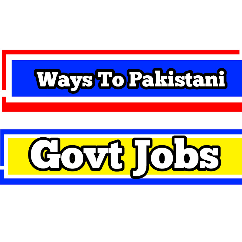 WaystoPakistaniGovtJobs .22k views.15minutes  ago.