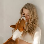 Laura + Yagoh the basenji