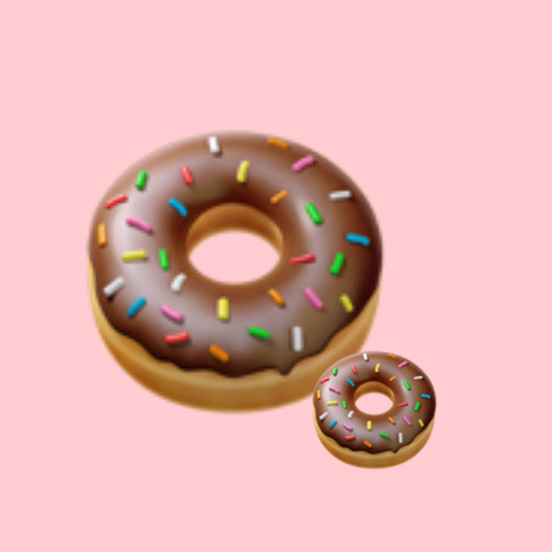 Doughnt Slime mixing 