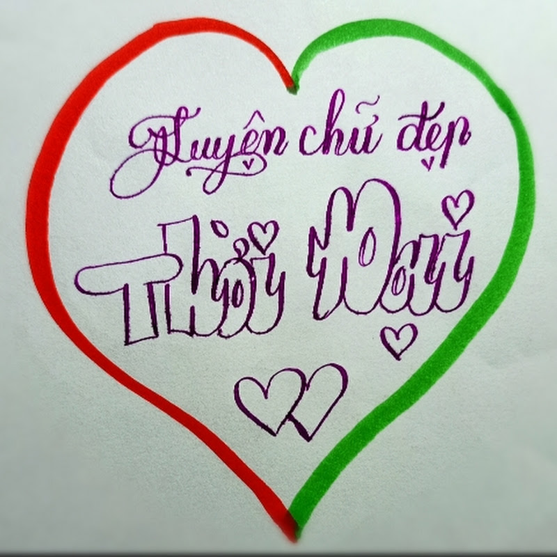 Luyện chữ đẹp Thời Đại