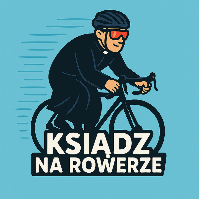ksiądz na rowerze