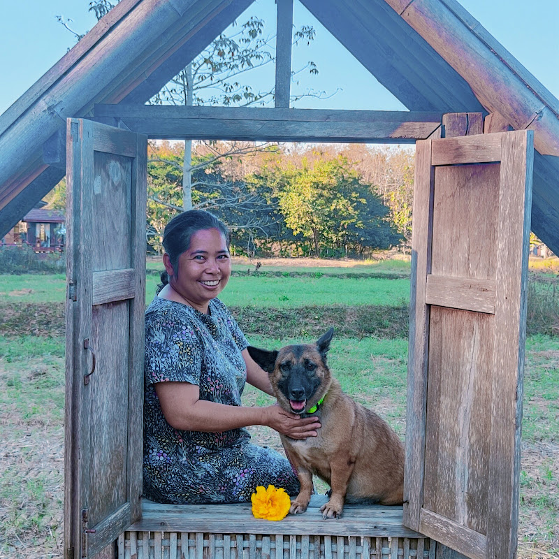 At home in Thailand
