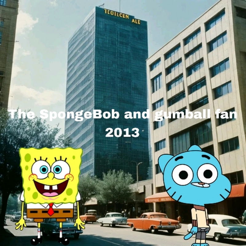 Tecă Valentin the spongebob and Gumball fan