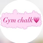 Gym chalk 🤍