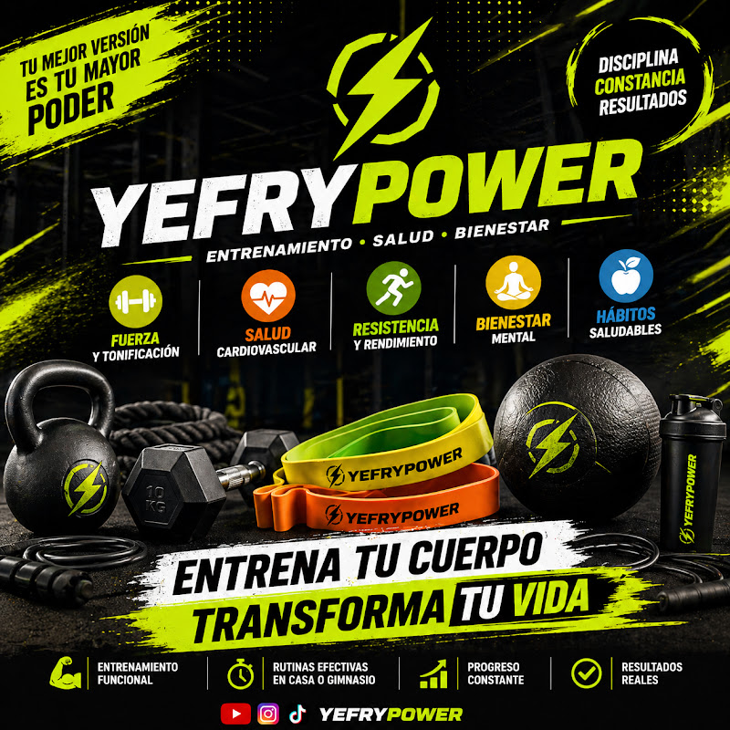 Yefrypower entrenamiento salud y bienestar 