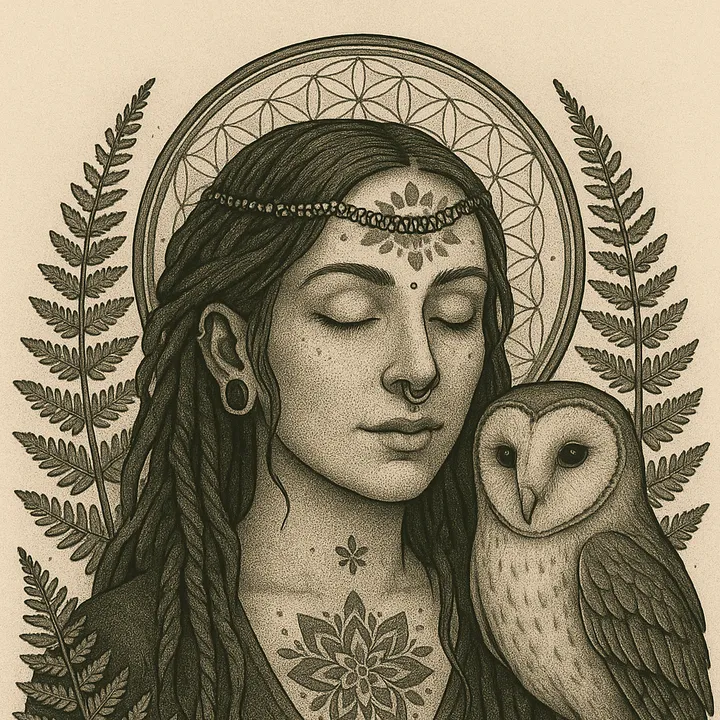 Moon mischief 🦉🌙