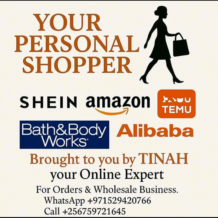 Tinah your personal shopper