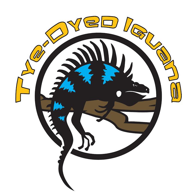Tye-Dyed Iguana