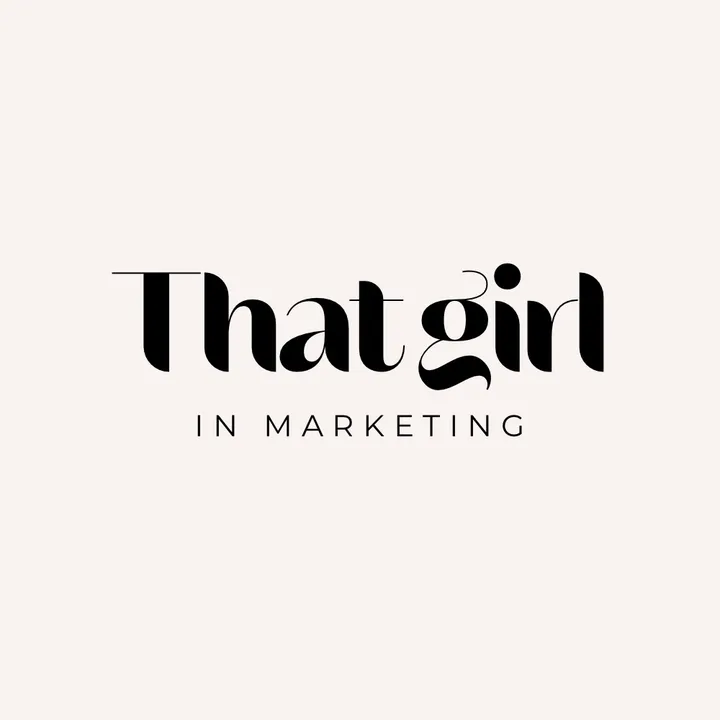 That girl in marketing