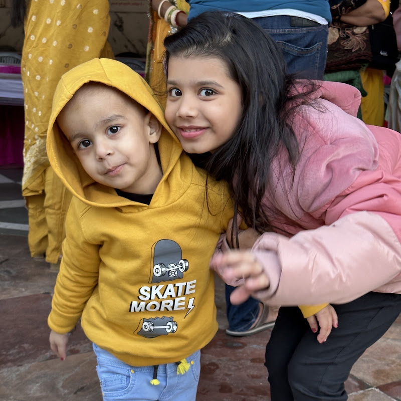 Zivansh with family