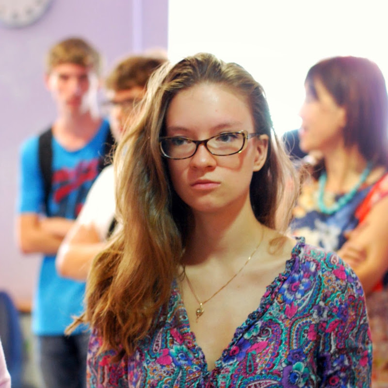 Russian teacher Veronika