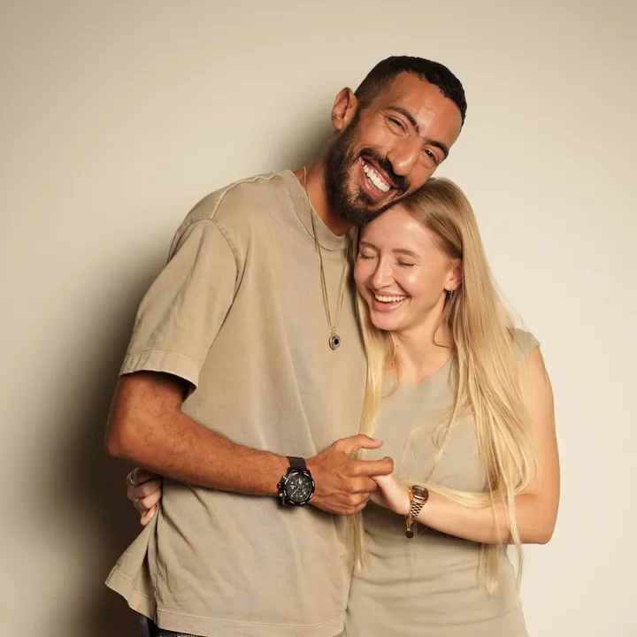 مصطفى شعبان و كريستينا