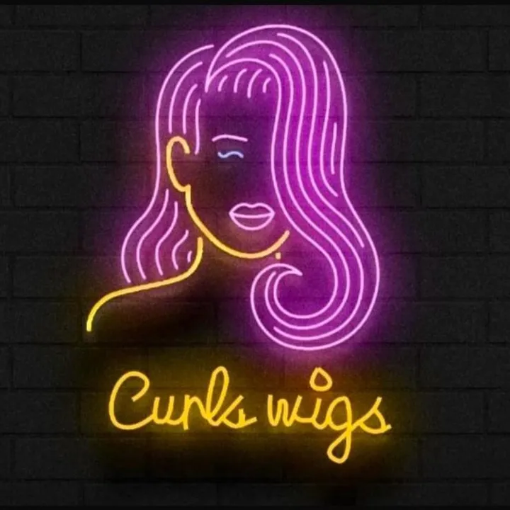 Curls Wigs By Aya Bakr👸❤️