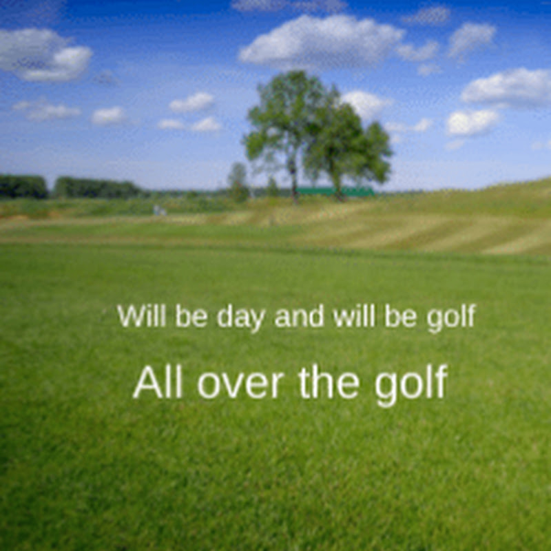 All over the golf