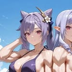 AI Arts of our beloved girls from Teyvat