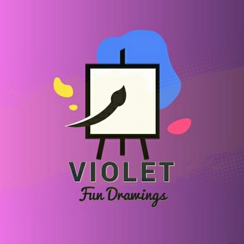 Violet Fun Drawings