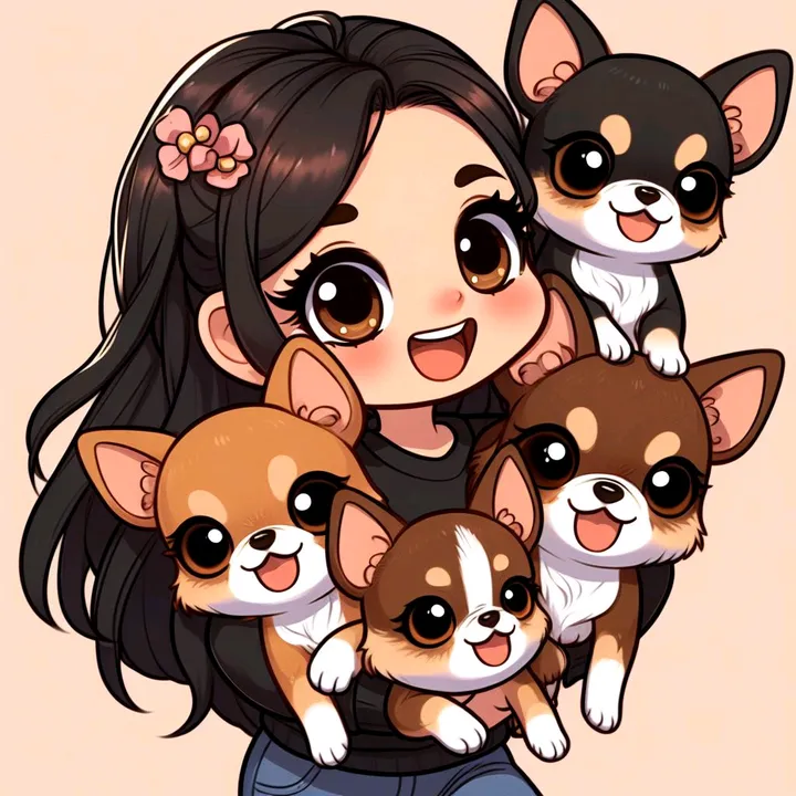 Trish & Ze Chihuahuas˚ ༘ ⋆｡