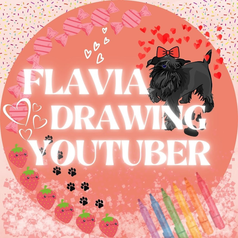 Flavia Drawing YouTuber