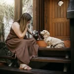 POSIE & LOTTIE (🐶) + MADDI (👱🏼‍♀️)