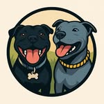 Taya&Uriel - Dog Lifestyle | Dogmum | staffy
