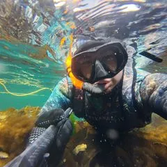 STINGRAY Norwegian freediver