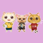 🇸🇬 Mojo, LuLu & Baileys😻🐶😽