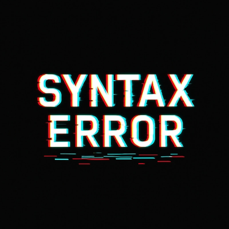 Syntax Error