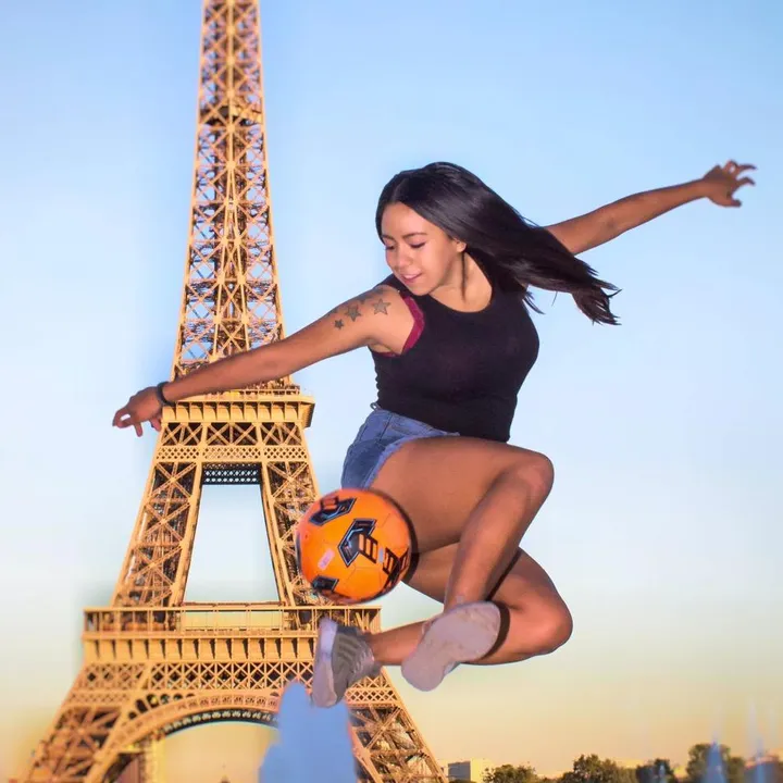 La chica del balón