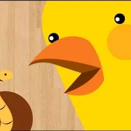 pollo feliz