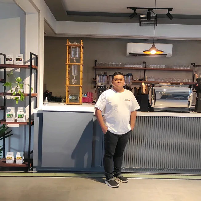 Barista chief Virgilio