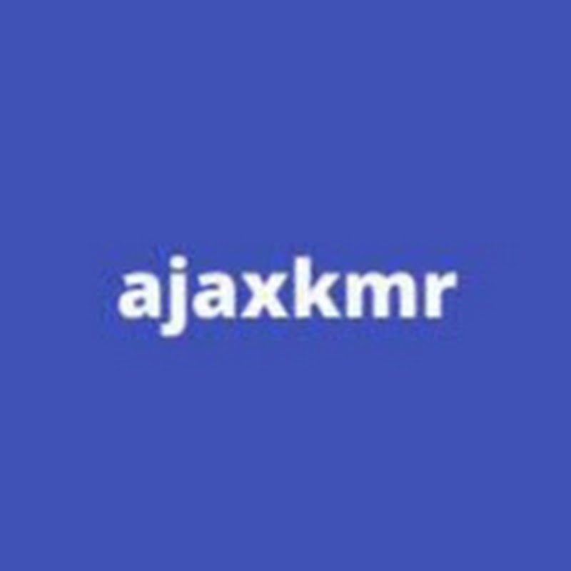 ajaxkmr (ajaxkmr1986)