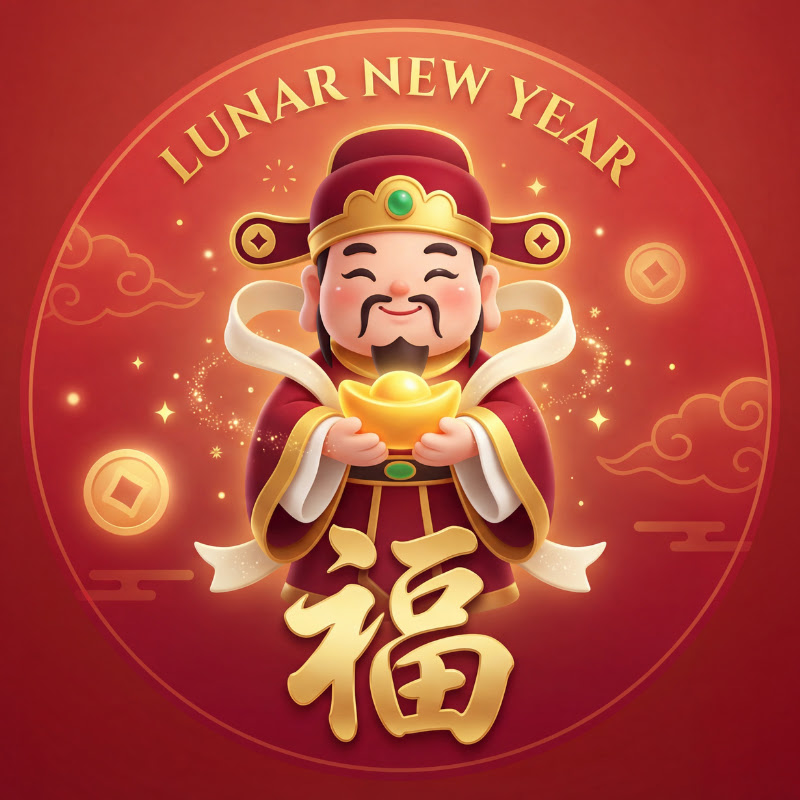 Gold Blessings CNY 金福新年
