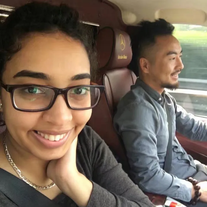 عائلة مصرية صينية في الصين