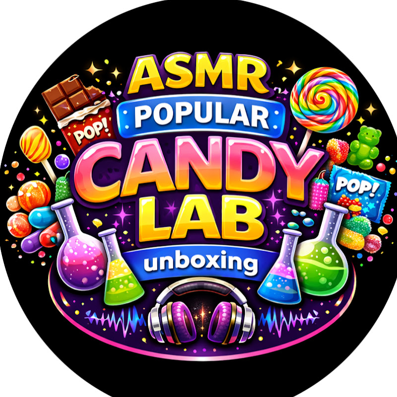Asmr popular candy LAB unboxing