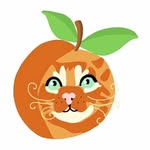 Peach the Orange Cat & Paul McCatney