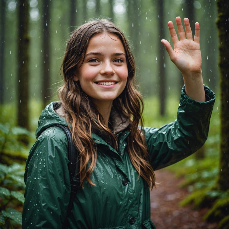 Rain In The Forest