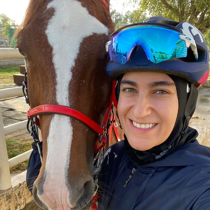 Aya Shiha | آية ⛸️🏄‍♀️🐎⚽️