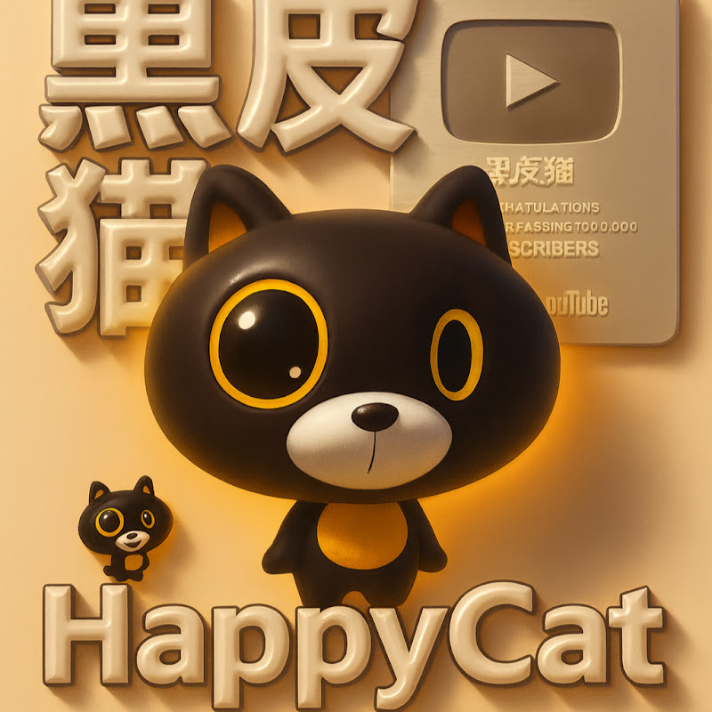 HappyCat.黑皮猫