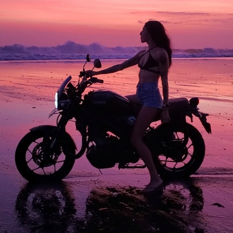She travels the world