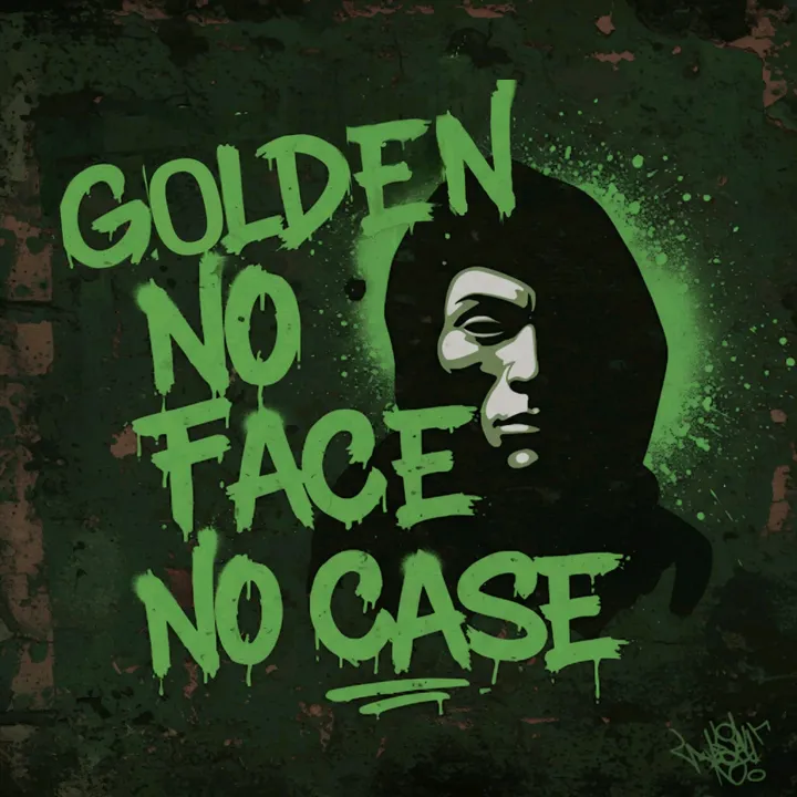 Golden no face no case