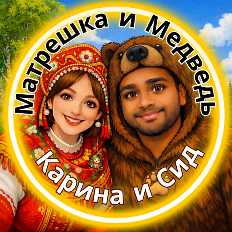 Матрёшка и Медведь