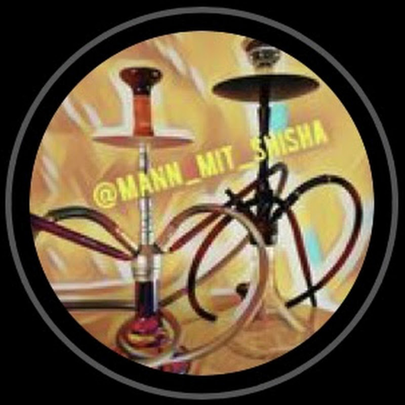 Mann mit Shisha