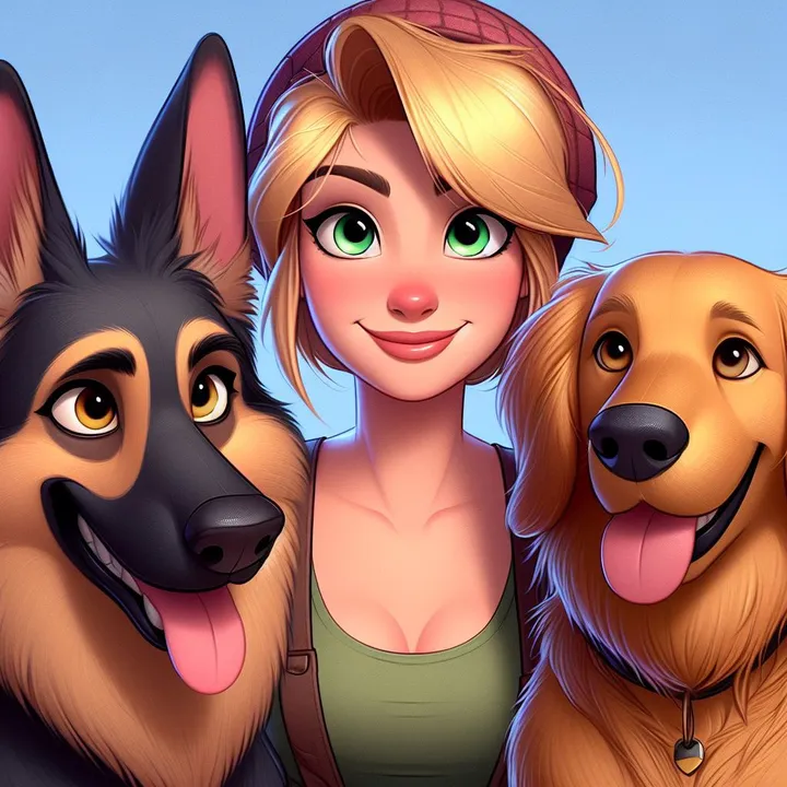 Kristy, Buck & Luna