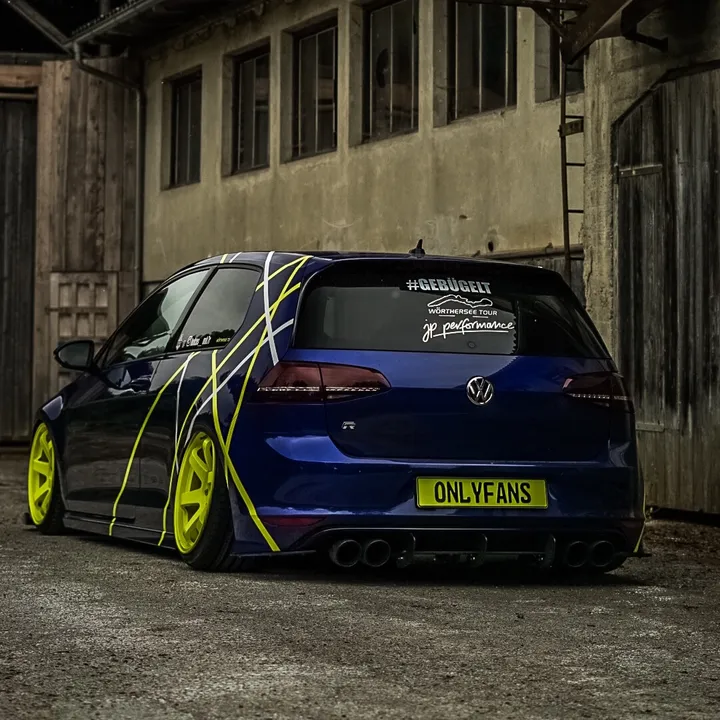 Lukas mit dem Golf 7aiR