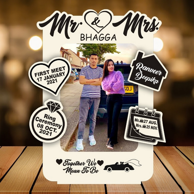 Mr & Mrs Bhagga in London