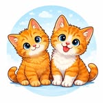Hobbes & Monty | Ginger Kittens