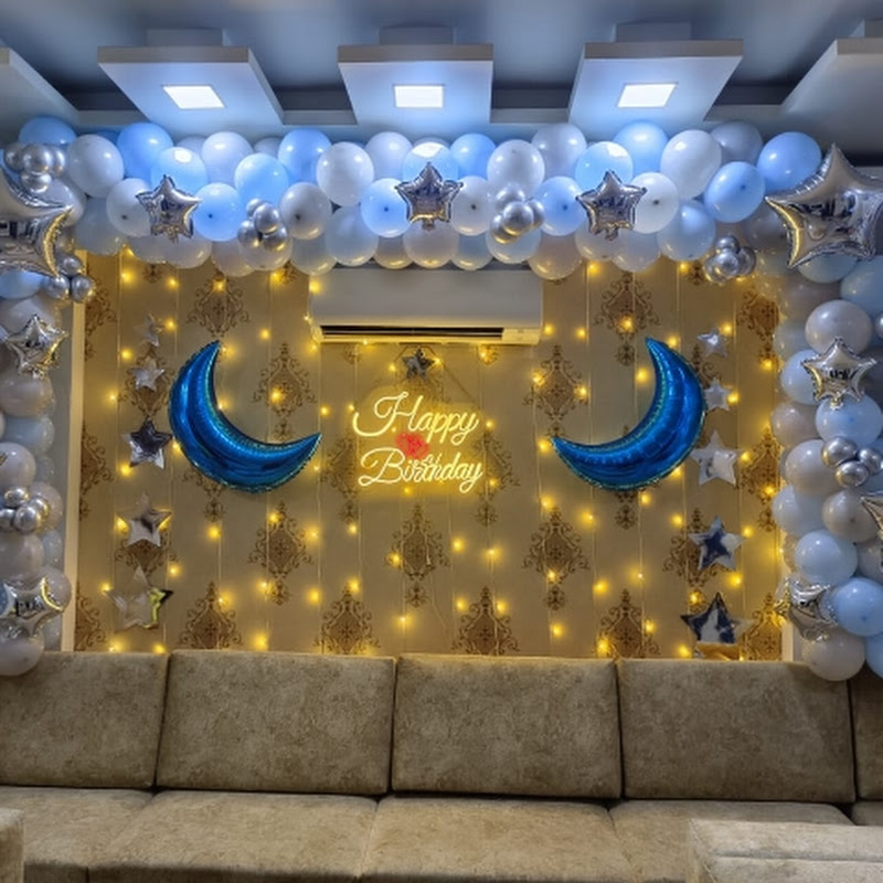 Shiva balloon decoration 