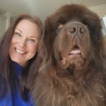 Franklyn the Newf & mom Shauna Connors