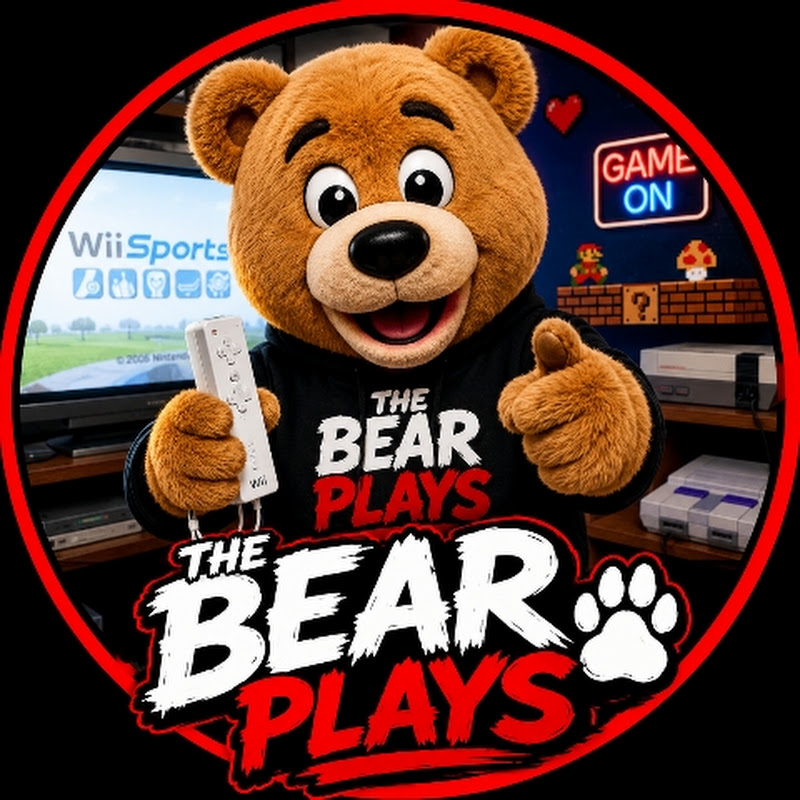 the bear plays