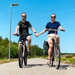 Bas & Õnne | biking in cities